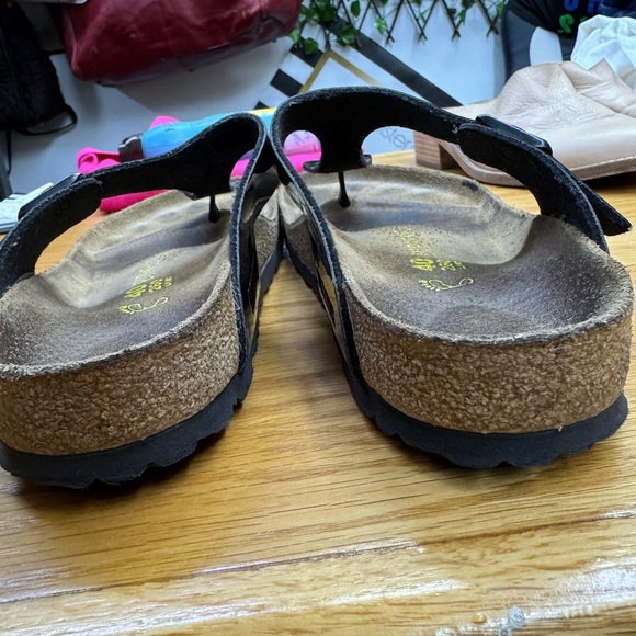 Birkenstock Women's Glossy Black Sandals - Picture 5 of 6